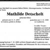 Kloos Mathilde 1899-2000 Todesanzeige